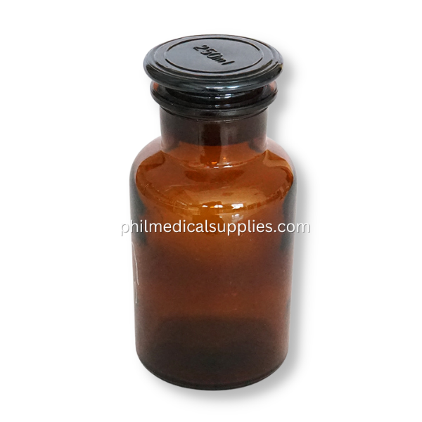 Amber Bottle (Wide Mouth), 250mL 5.0 (1)
