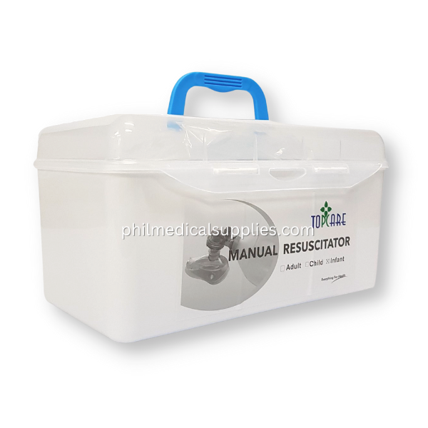 Ambu Bag Manual Resuscitator Silicone, TOPCARE 5.0 (1)