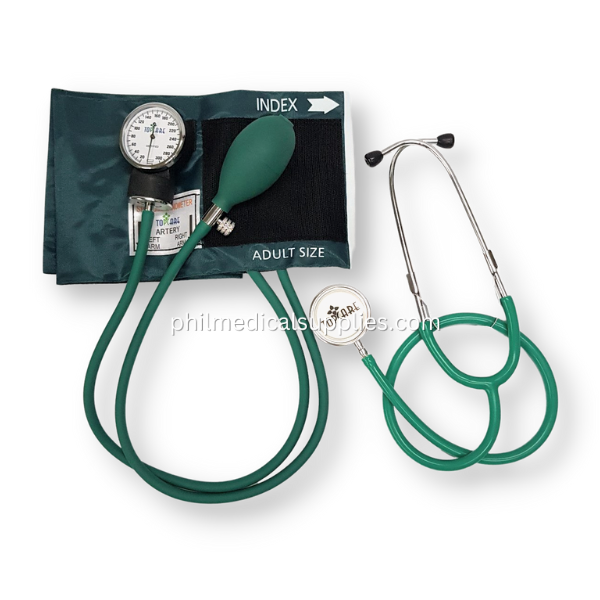 BP Set Manual Adult (Steth&Aneroid), TOPCARE Colored 5.0 (9)