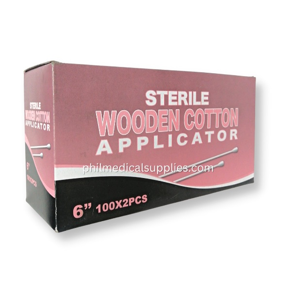 Cotton Applicator Sterile, (2'sx100's) TOPCARE 5.0 (2)