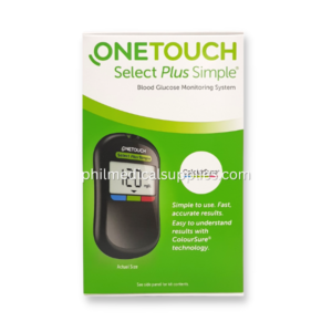 Glucometer with Strips (25's), ONE TOUCH SELECT PLUS SIMPLE 5.0 (6)