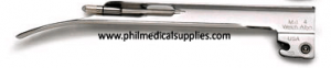 Laryngoscope Miller (straight) Blade Fiber Optic, WELCH ALLYN 3