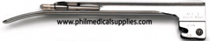 Laryngoscope Miller (straight) Blade Fiber Optic, WELCH ALLYN 4