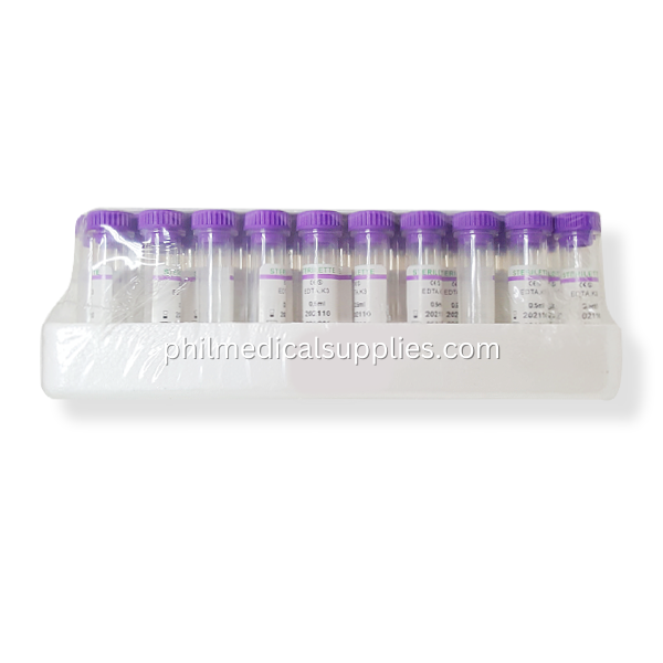 Microtainer Tube 0.5mL Violet (2)