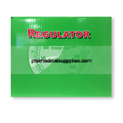 Oxygen Regulator w Accessories, Generic Green (2)
