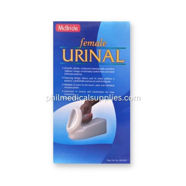 Urinal Female Plastic, MCBRIDE 5.0 (1)