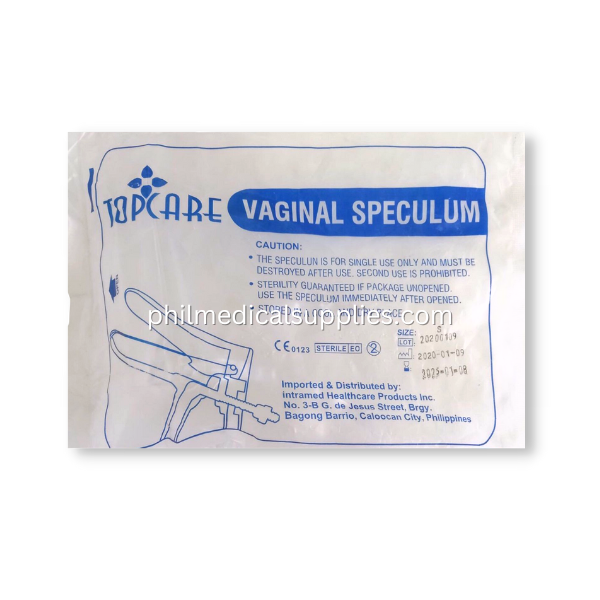 Vaginal Speculum Disposable Plastic, TOPCARE 5.0 (2)