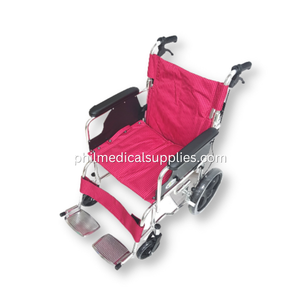 Wheelchair Lightweight for Travel, 10kg. (Red) 5.0 (3)