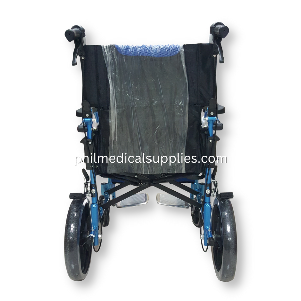 Wheelchair Lightweight for Travel, 8kg. (Blue) 5.0 (2)