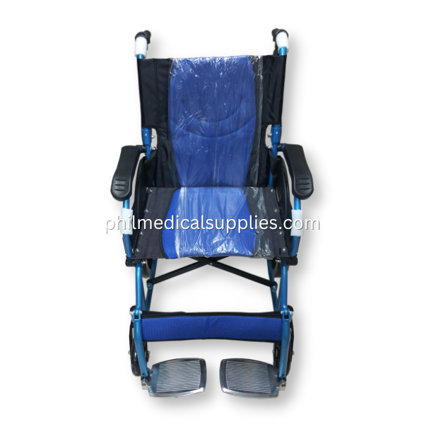 Wheelchair Lightweight for Travel, 8kg. (Blue) 5.0 (3)