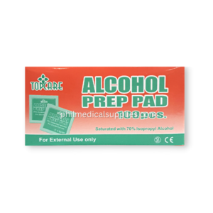Alcohol Prep Pads 100's TOPCARE 5.0 (3)