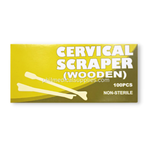 Ayers Cervical SpatulaScraper Wooden, Non-sterile (100's) TOPCARE 5.0 (5)