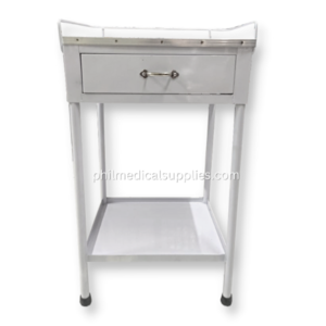 Bedside Table with Drawer wIo Wheels(White) 5.0 (4)