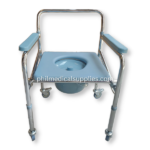 Commode Chair with Wheels 5.0