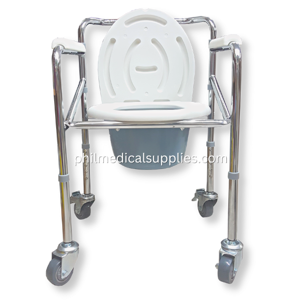 Commode Chair with Wheels 5.0 (5)