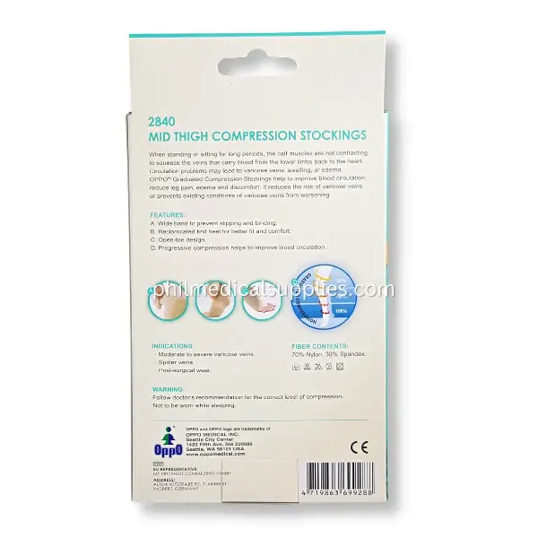 Compression Stockings Mid Thigh, OPPO 2840 – Philippine Medical Supplies