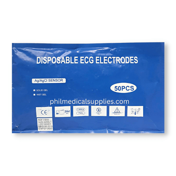 ECG Electrode Pads adult (50's) 5.0 (1)