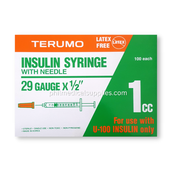 Insulin Syringe, TERUMO (100's) 5.0 (1)