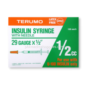 Insulin Syringe, TERUMO (100's) 5.0 (3)