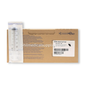 Syringe 60mLcc (40's) with Needle, BD 5.0 (1)