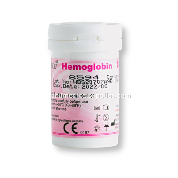 Blood Hemoglobin Strips (25's) EASYTOUCH 5.0 (2)