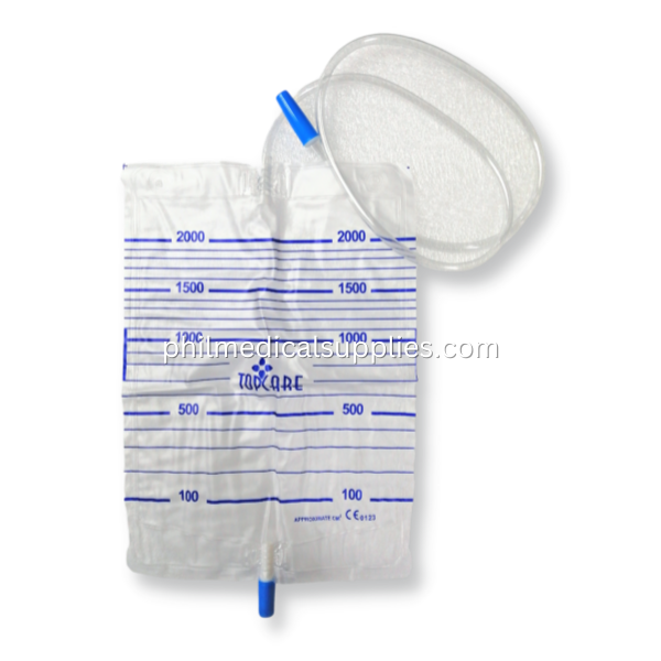 Urine Bag Adult (2000ml), TOPCARE – Philippine Medical Supplies