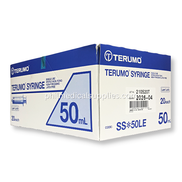 Syringe wo Needle (Luer Lock), TERUMO 5.0 (3)