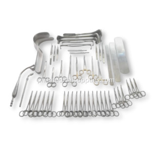Basic Laparotomy Instrument Set with Sterilizing Tray 5.0 (2)