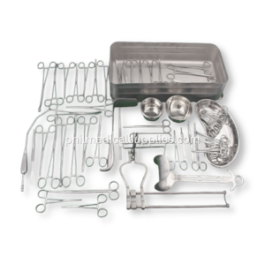 Cesarean Section Instrument Set with Sterilizing tray 5.0