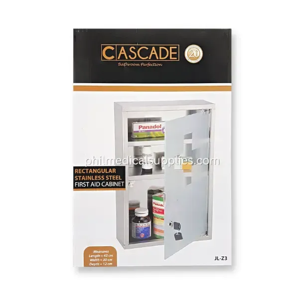 First Aid Cabinet Stainless, CASCADE 5.0 (5)