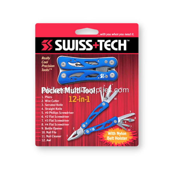 Multi-Tool (Pocket), SWISSTECH 12in1 5.0 (1)