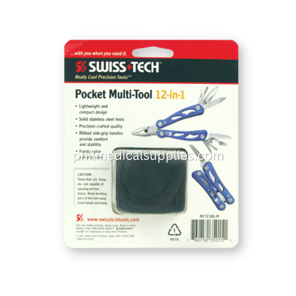 Multi-Tool (Pocket), SWISSTECH 12in1 5.0 (4)