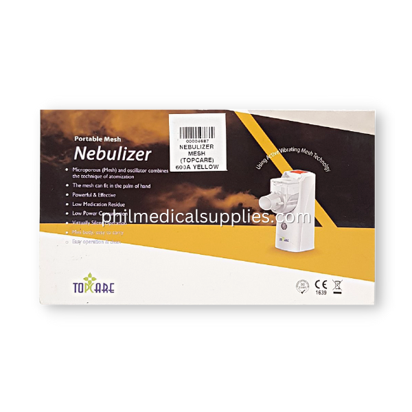 Nebulizer Mesh Handheld, TOPCARE S600A 5.0 (1)