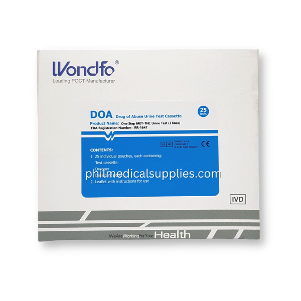 Drug Test Kit DUAL (MetThc), WONDFO 5.0 (4)