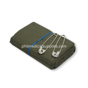 Triangular Bandage Muslin Cloth (OD Green) 5.0 (1)