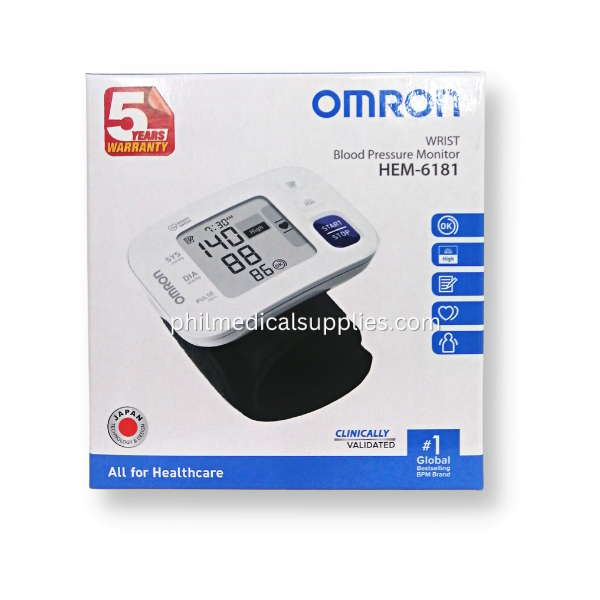 OMRON, Wrist Blood Pressure Monitor HEM 6181