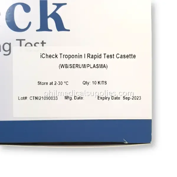 Troponin-I Test, I-CHECK (10's) (1)