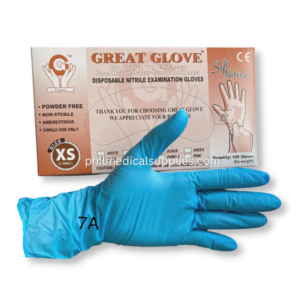 Gloves Nitrile Blue, (100’S) GREATGLOVE 5.0