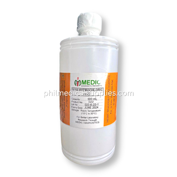 Hydrochloric Acid N10 500ml 5.0