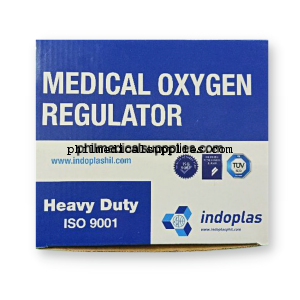 Oxygen Regulator w Humidifier, INDOPLAS (3)