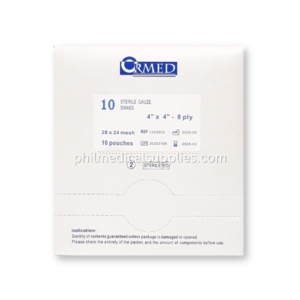 Gauze Pad 4x4x8 Ply Sterile (10’s Packs) ORMED 5.0 (3)