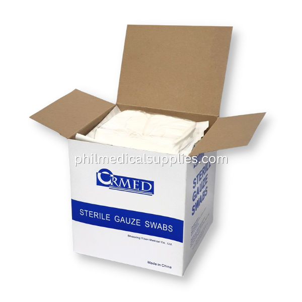 Gauze Pad 4x4x8 Ply Sterile (10’s Packs) ORMED 5.0 (5)