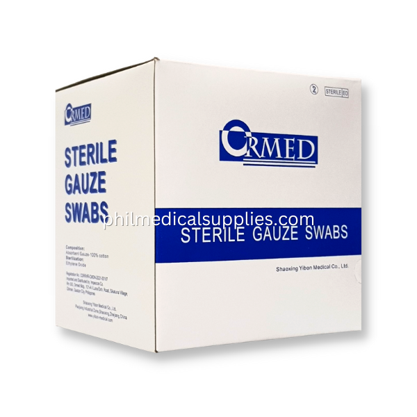Gauze Pad 4x4x8 Ply Sterile (10’s Packs) ORMED 5.0 (6)