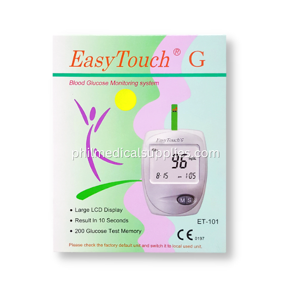 Glucometer with Strips (10’s), EASYTOUCH G 5.0 (1)