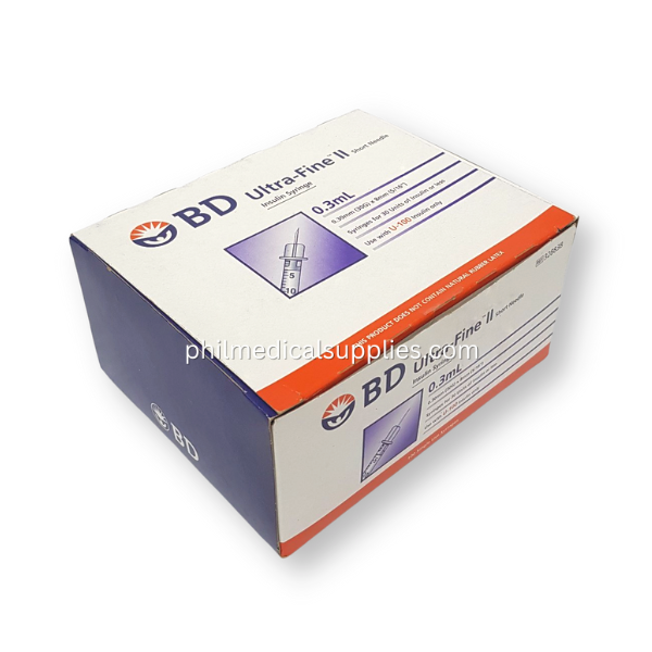 Insulin Syringe G-30, BD ULTRA-FINE II 5.0 (3)