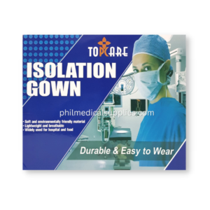 Isolation Gown Non-Woven non-sterile (10's), TOPCARE 5.0 (1)