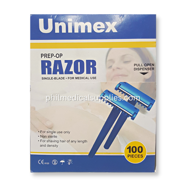 Razor Disposable Blade single (100's), UNIMEX 5.0 (3)