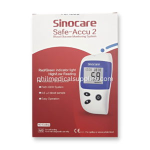 Glucometer Machine Only, SINOCARE 5.0 (9)