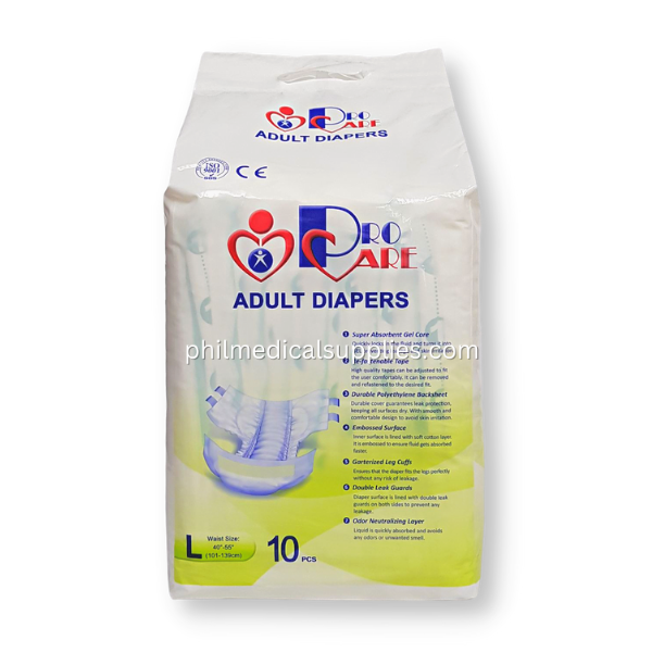 Adult Diaper TAPE,10's 5.0 (2)