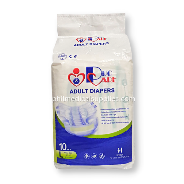 Adult Diaper TAPE,10's 5.0 (4)